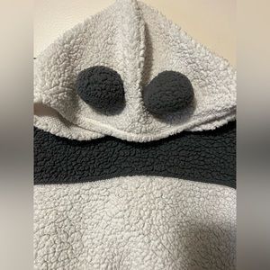 Panda fleece pajamas and costume